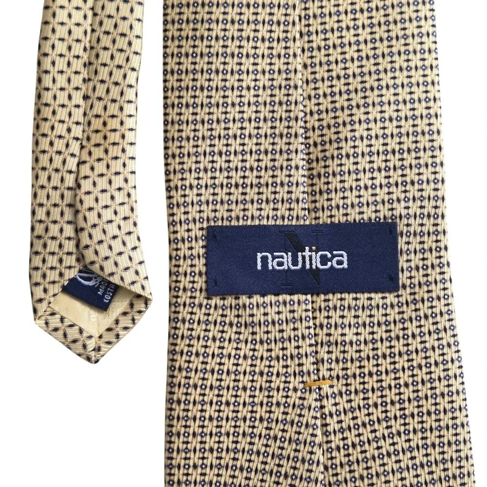 Nautica silk necktie